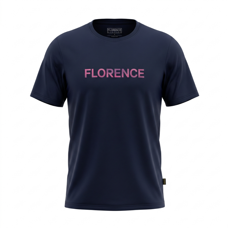 Camiseta Manga Curta Camo Preto Florence