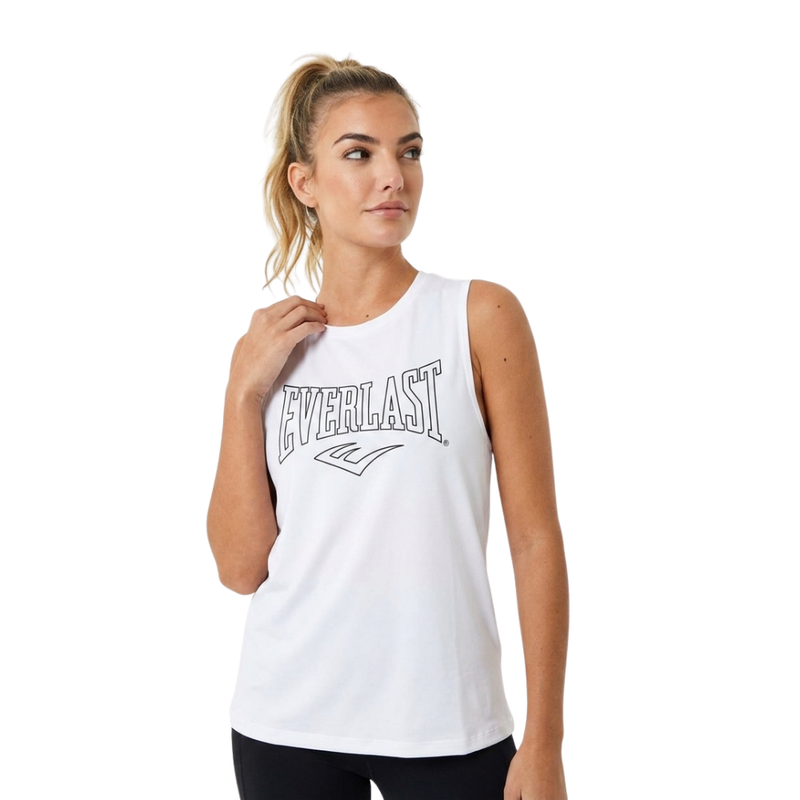 Regata Essentials Outline Logo Branco Everlast