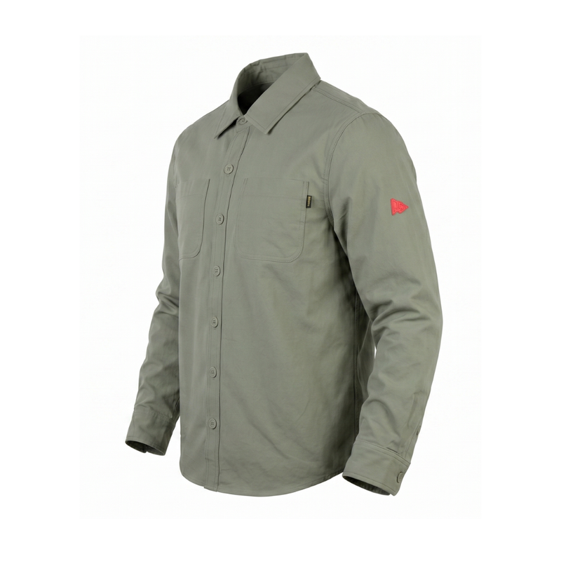 Camisa Manga Longa Forrada Utility S1 Verde Florence