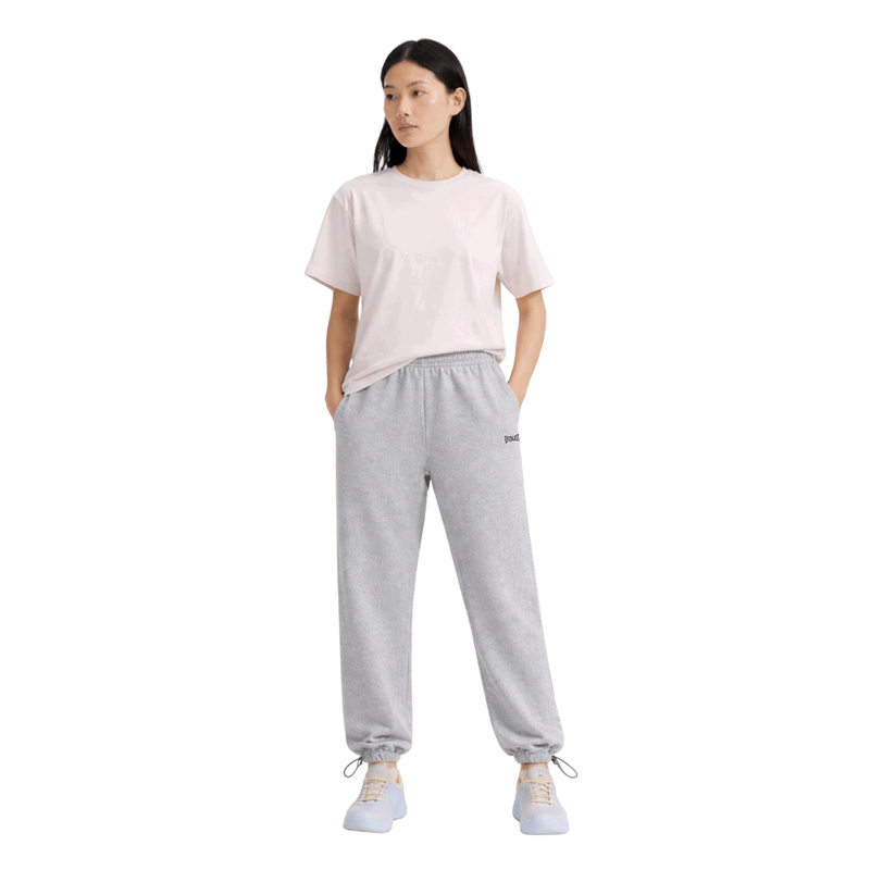 Calça Moletom Brix Cinza Mescla Claro Everlast