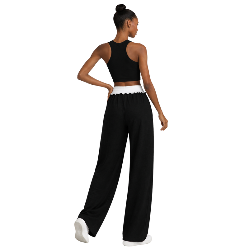 Calça Wide Preto Everlast