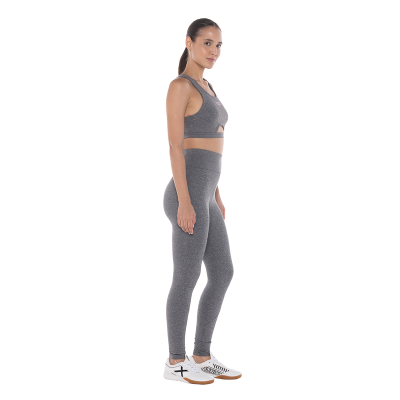 Legging Lynx Cinza Mescla Everlast