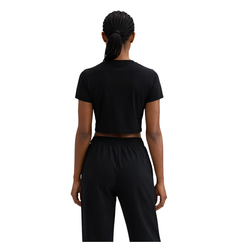 Camiseta Cropped Belaa Preto Everlast