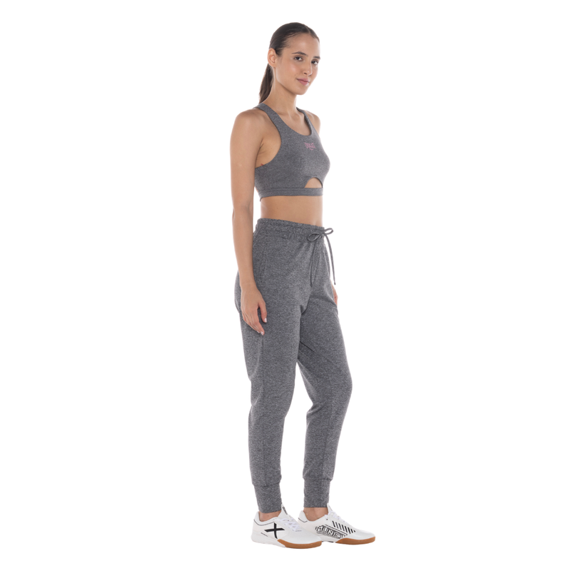 Calça Belaa Cinza Mescla Claro Everlast