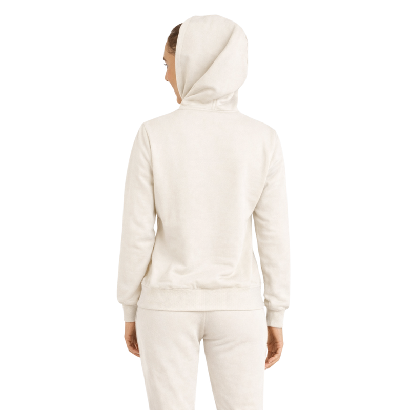 Moletom com Capuz Essentials Small Logo Marfim Everlast