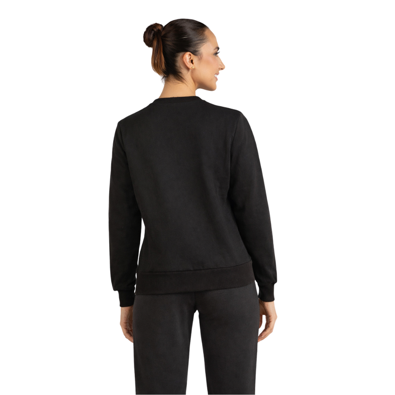 Moletom Careca Essentials Large Logo Preto Everlast