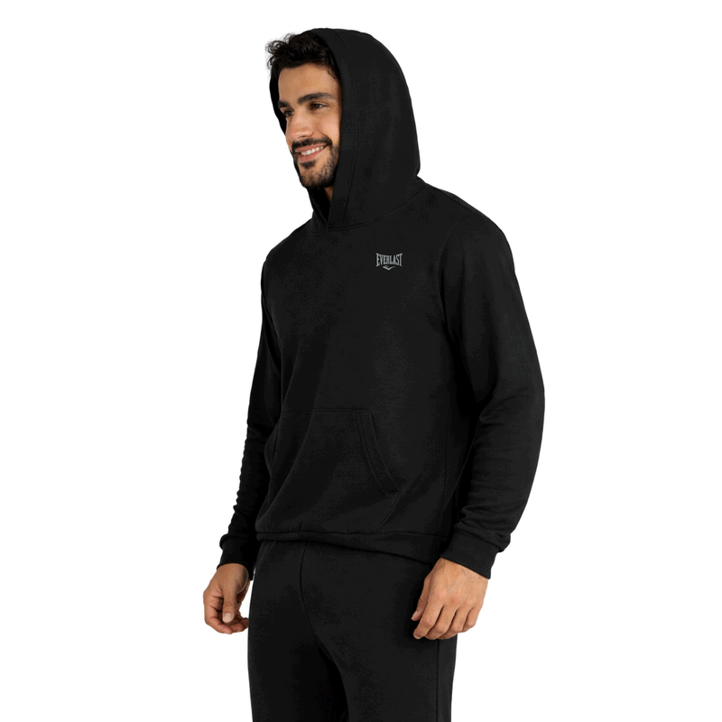 Blusão com Capuz Krow Preto Everlast