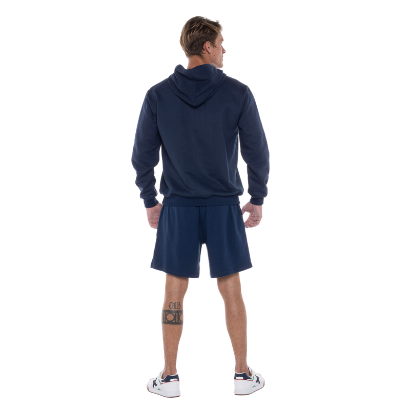 Moletom com Capuz Essentials Big Logo Marinho Everlast