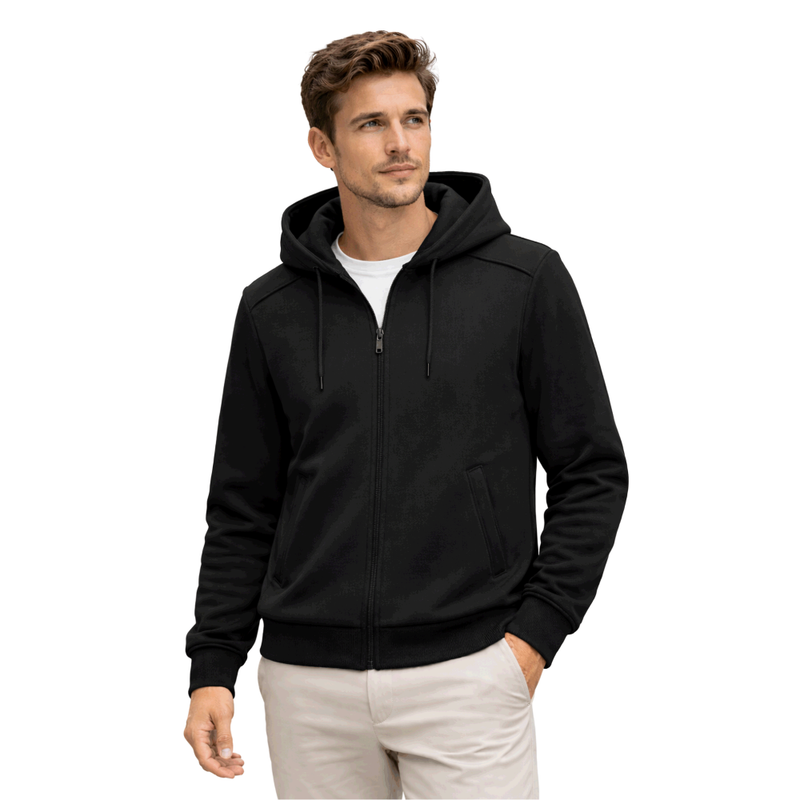 Jaqueta Moletom Trak Preto Everlast