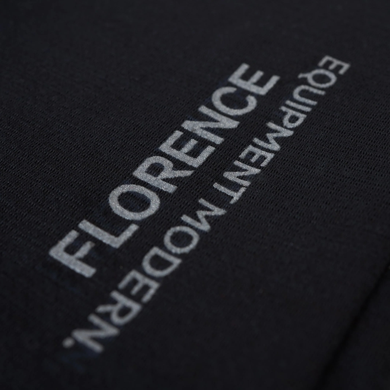 Camiseta Manga Longa Airtex Preto Florence