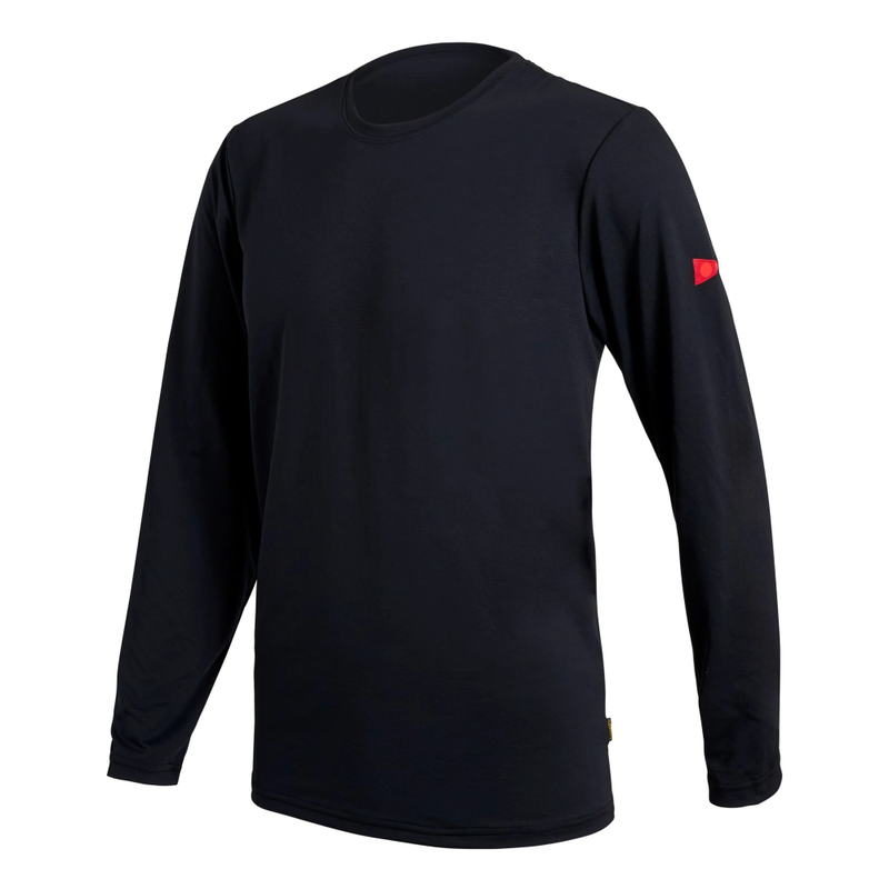 Camiseta Manga Longa Airtex Preto Florence