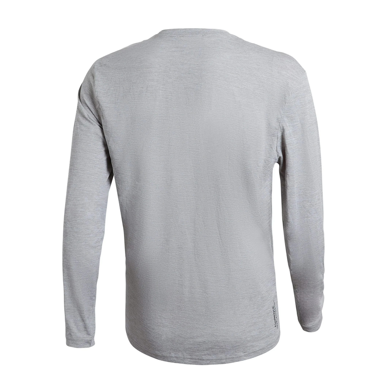Camiseta Manga Longa Airtex Cinza Florence