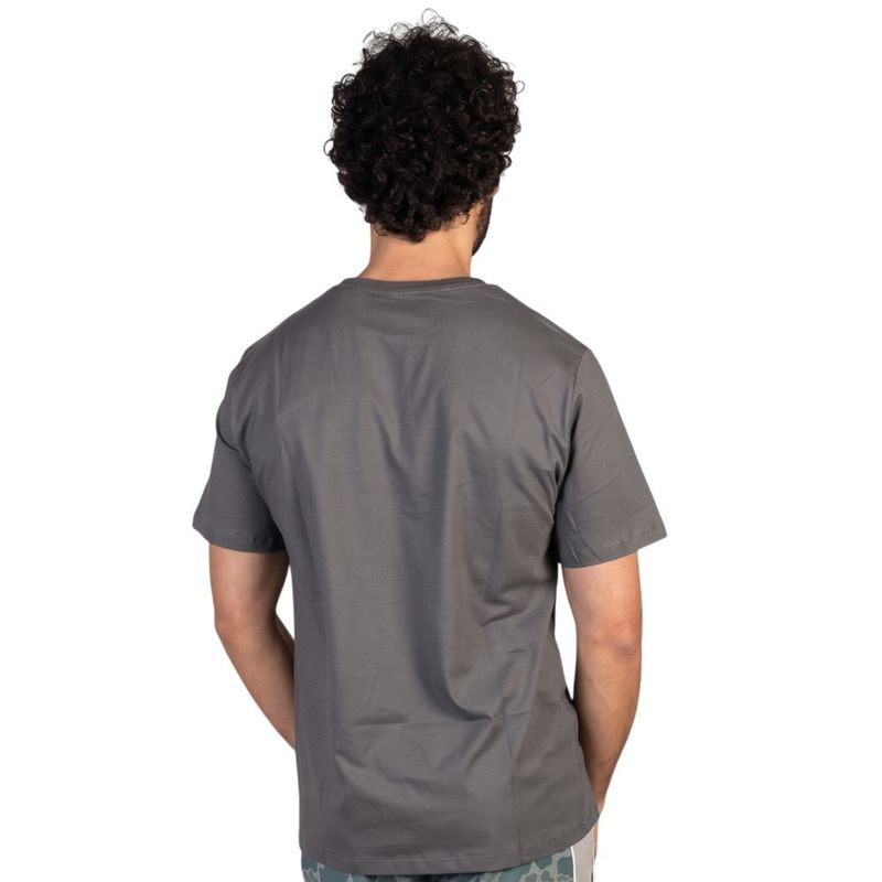 Camiseta Manga Curta Burgee Cinza Escuro Florence