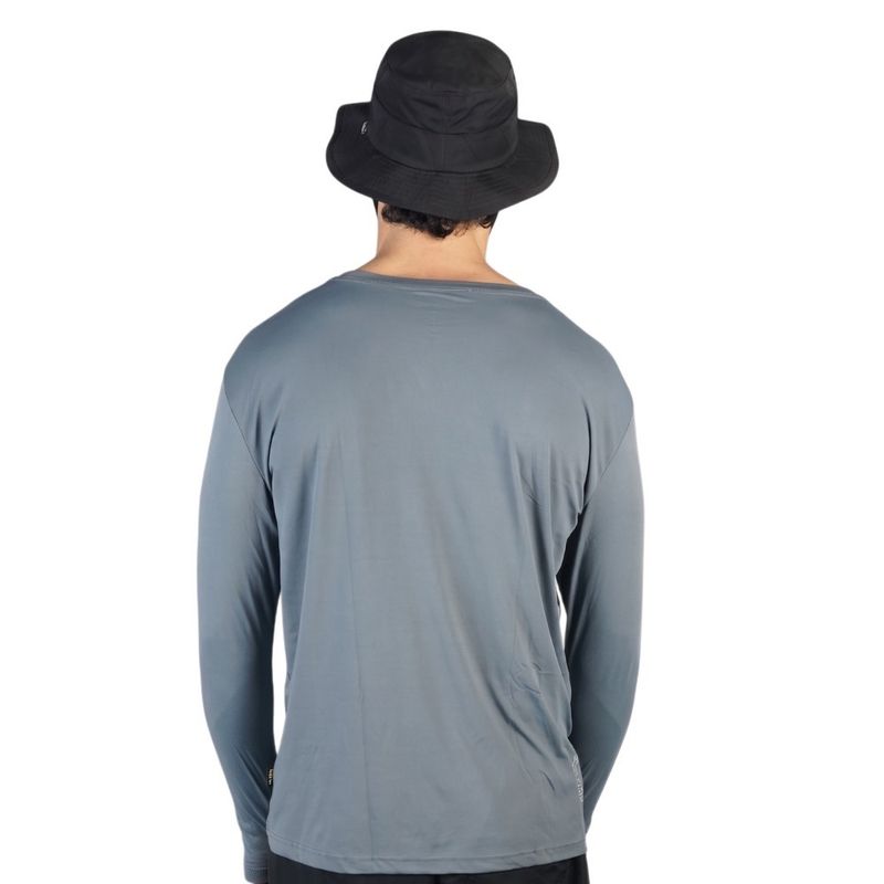Camiseta Manga Longa UV Cinza Florence