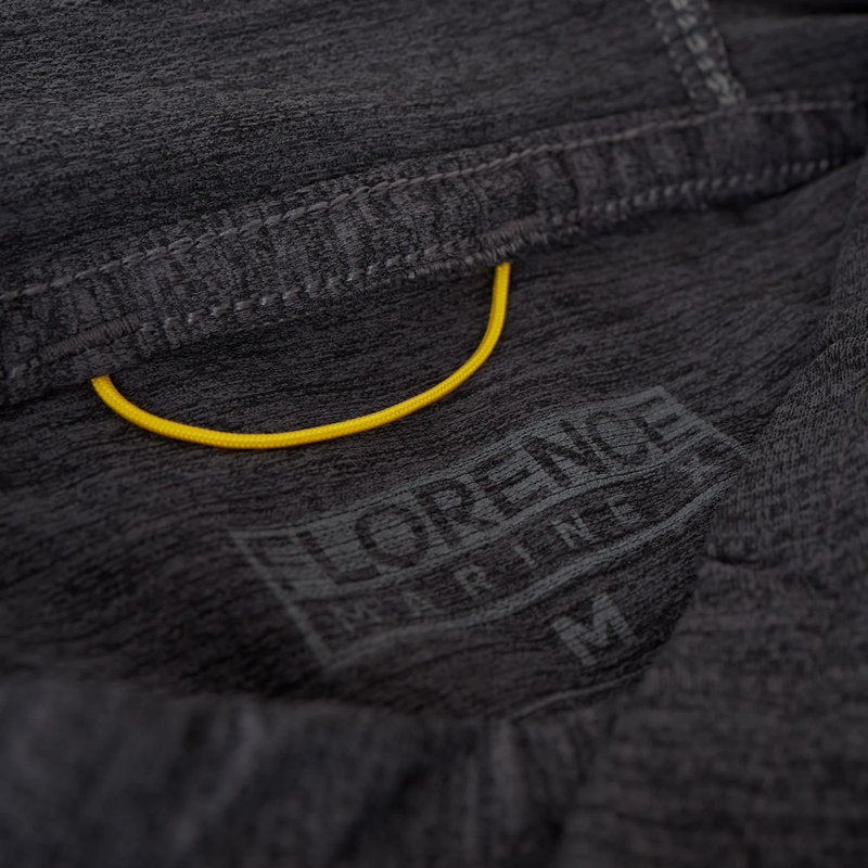 Camiseta Manga Longa com Capuz Airtex Cinza Mescla Escuro Florence