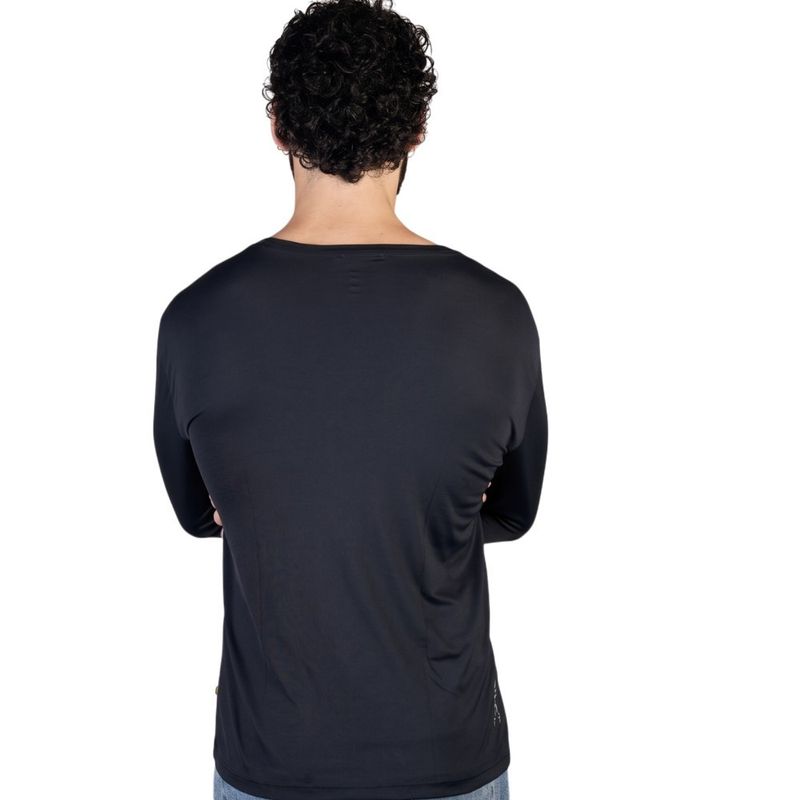 Camiseta Manga Longa UV  Preto Florence