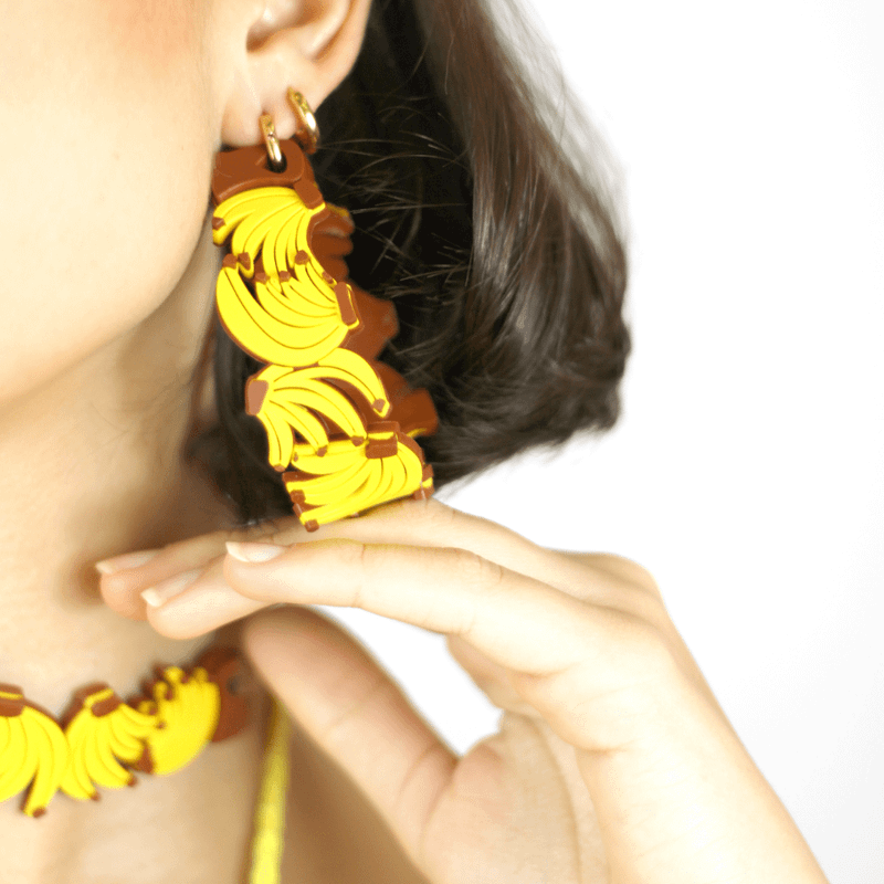 Pulseira Choker Bananas