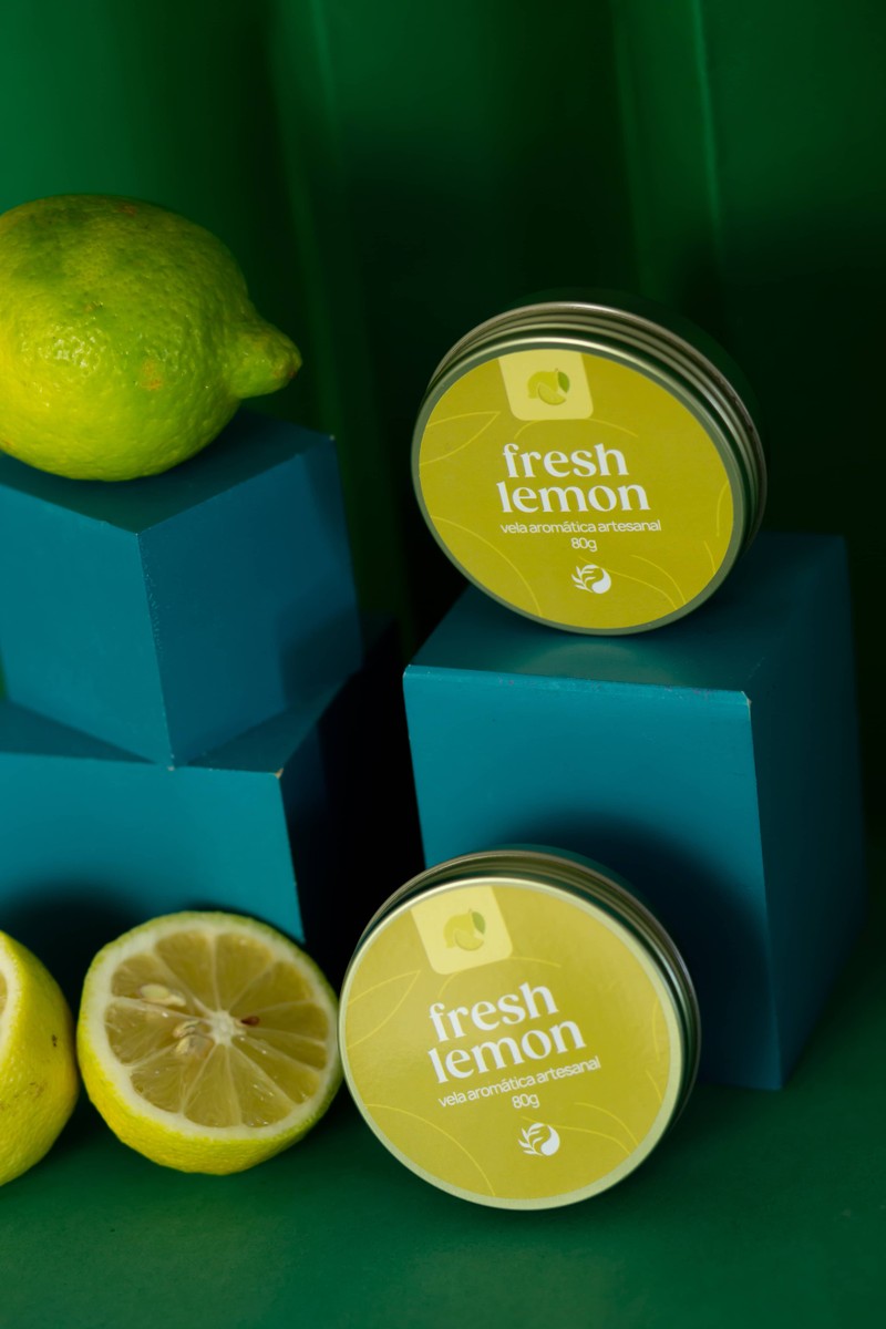 Vela aromática Fresh Lemon - 80g