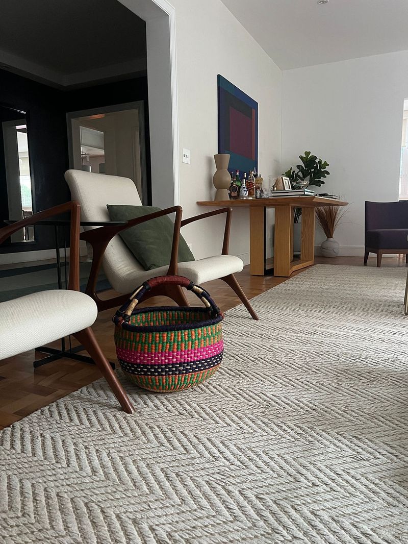 Cesta Decorativa Redonda