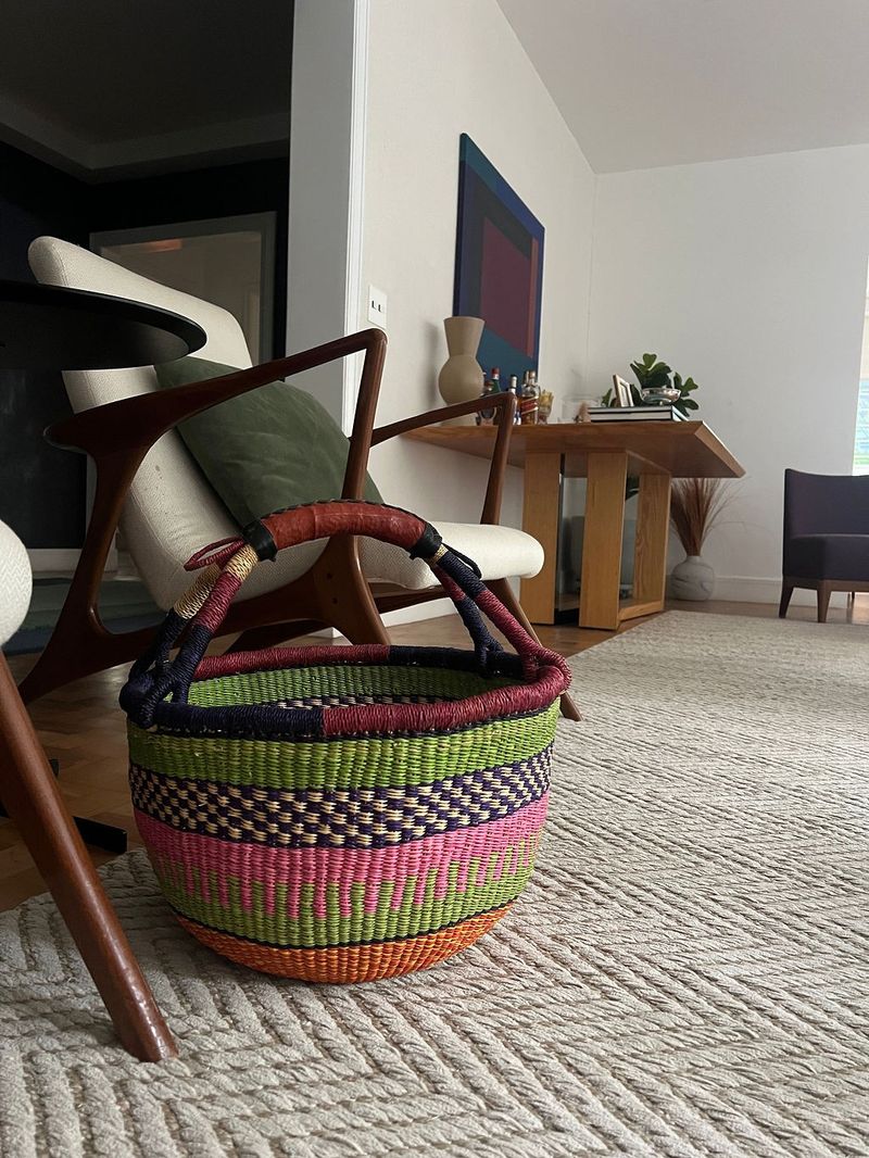 Cesta Decorativa Redonda