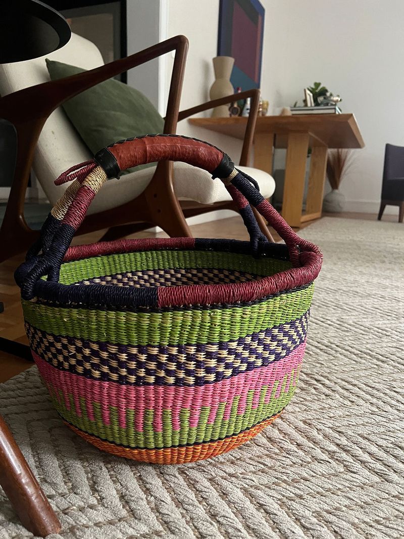 Cesta Decorativa Redonda