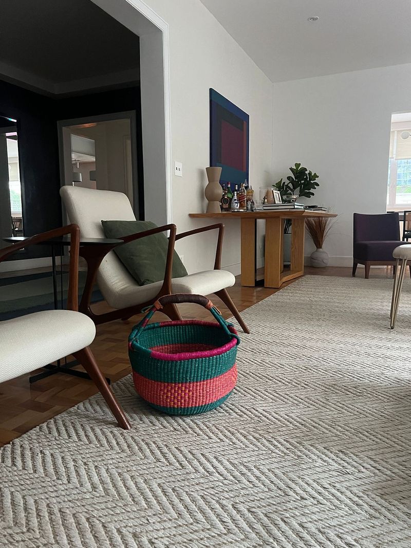 Cesta Decorativa Redonda