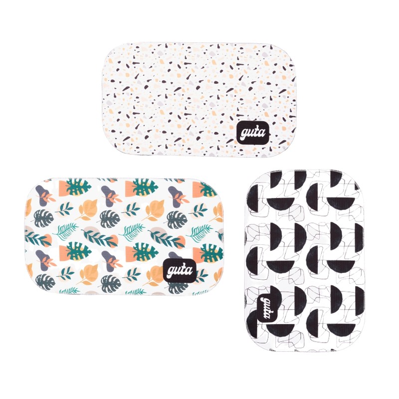 Tapetes Pet Laváveis - Kit 3 estampas