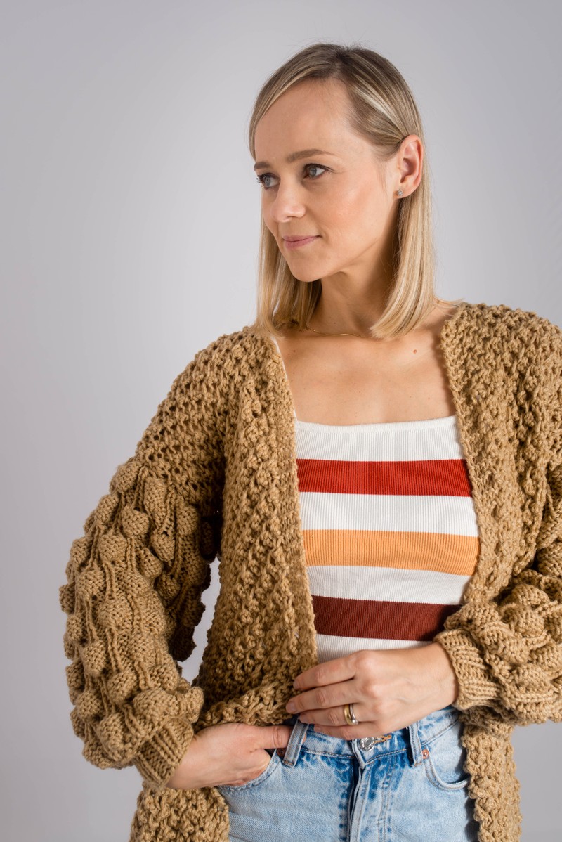 Cardigan Eclipse Sisal [Outono]