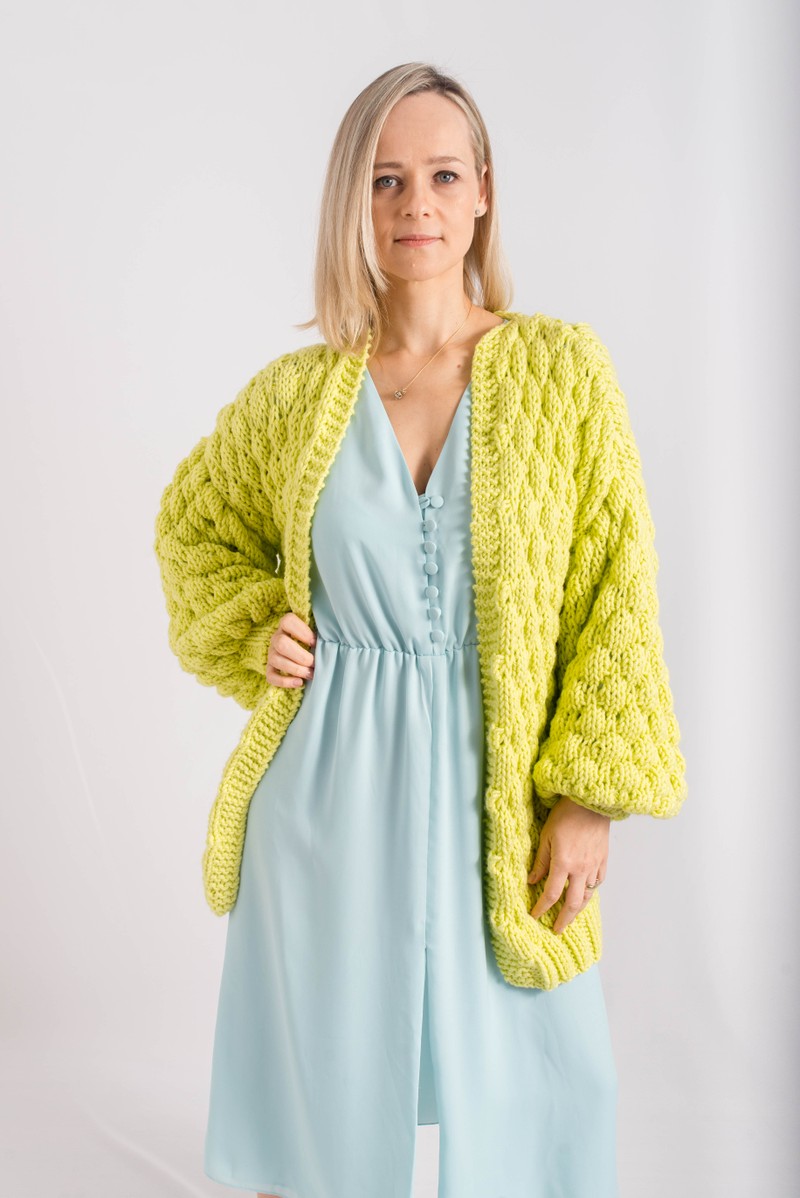 Cardigan Vênus Neon