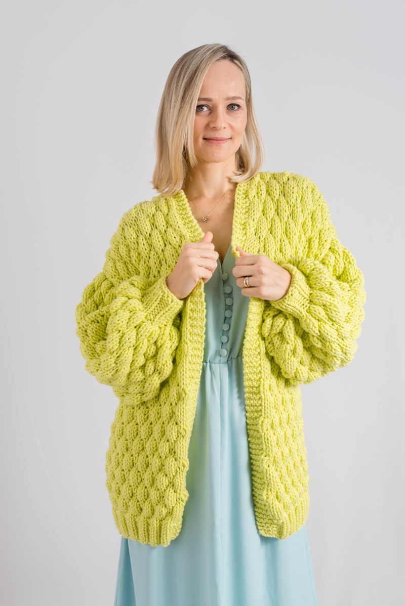 Cardigan Vênus Neon