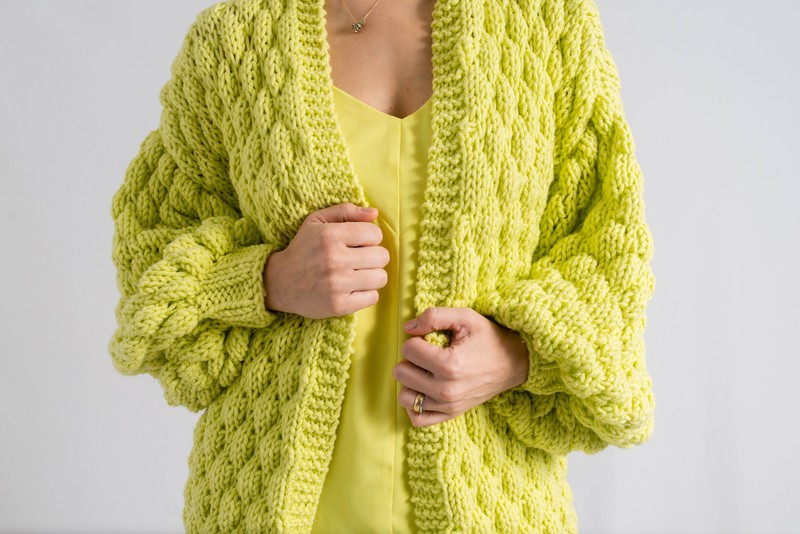 Cardigan Vênus Neon