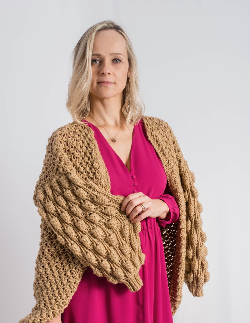 Cardigan Eclipse Sisal [Outono]