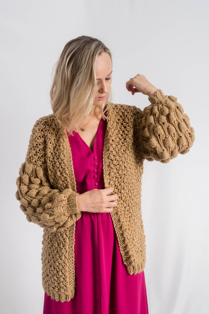 Cardigan Eclipse Sisal [Outono]