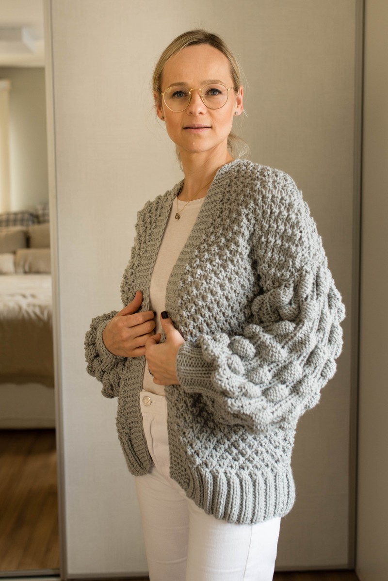 Cardigan Eclipse Gris