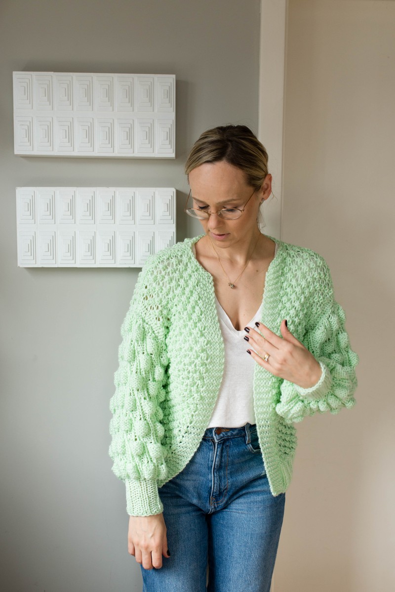 Cardigan Eclipse Menta