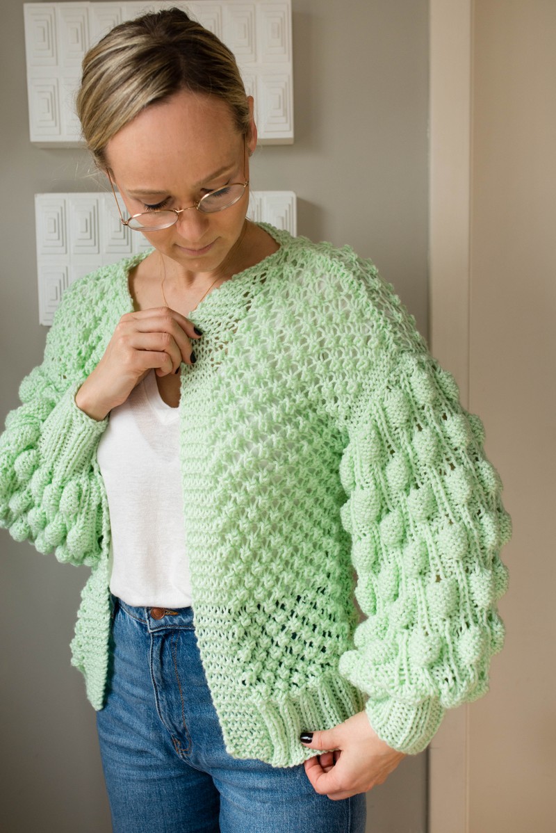 Cardigan Eclipse Menta