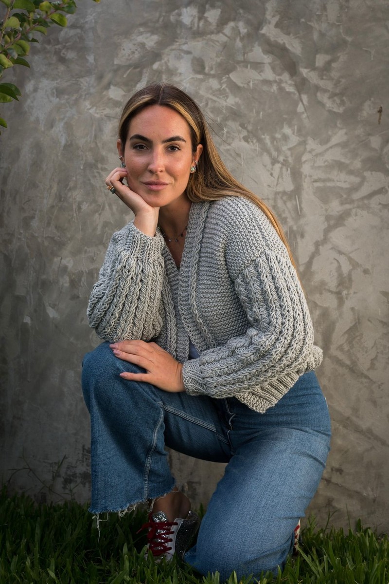 Cardigan Carpel Prata