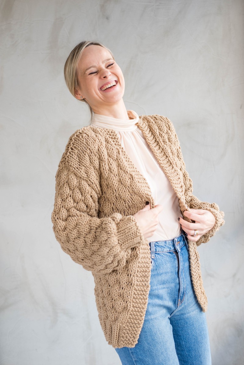 Cardigan Vênus Sisal