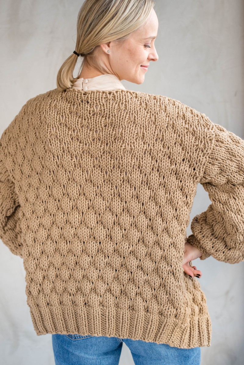 Cardigan Vênus Sisal