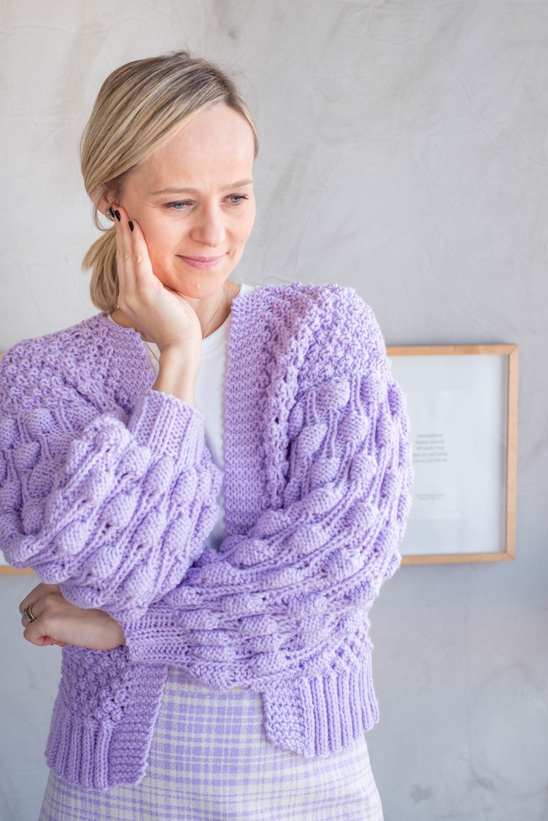 Cardigan Eclipse Lavanda