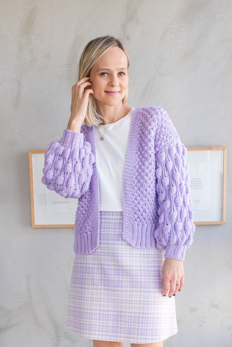 Cardigan Eclipse Lavanda