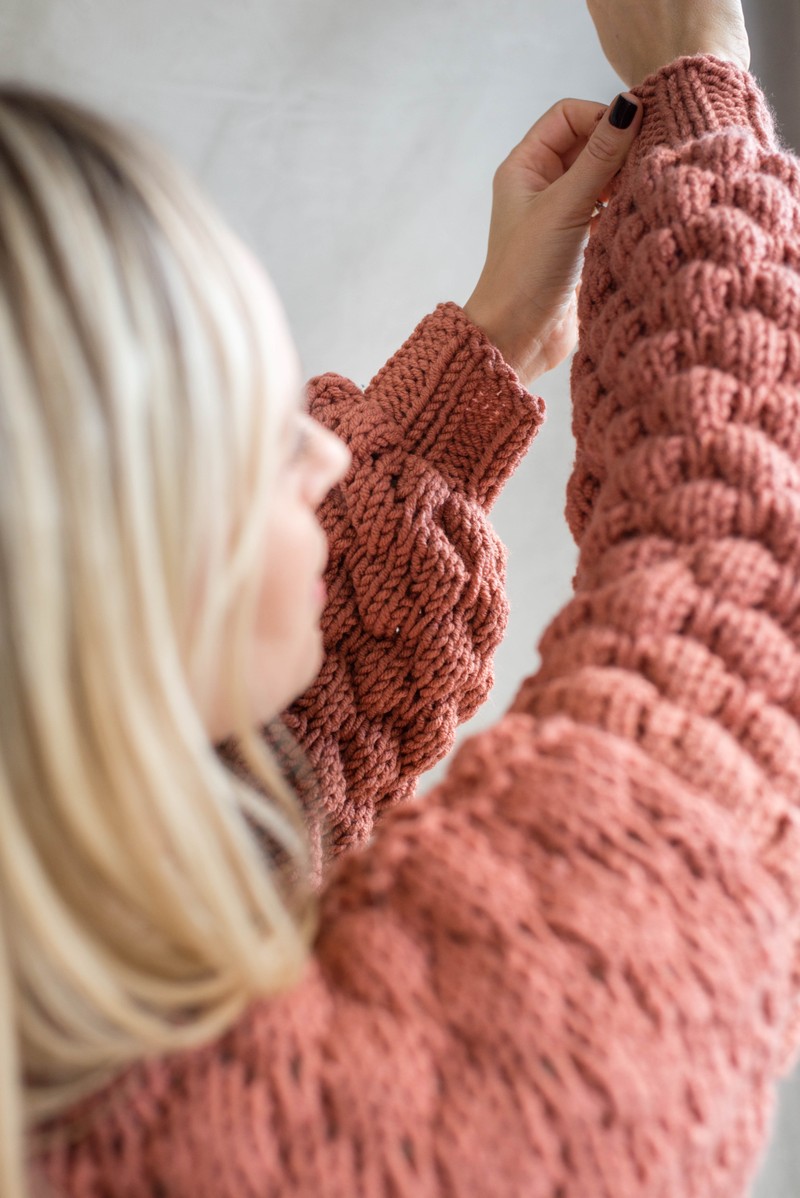 Cardigan Vênus Pale Rose