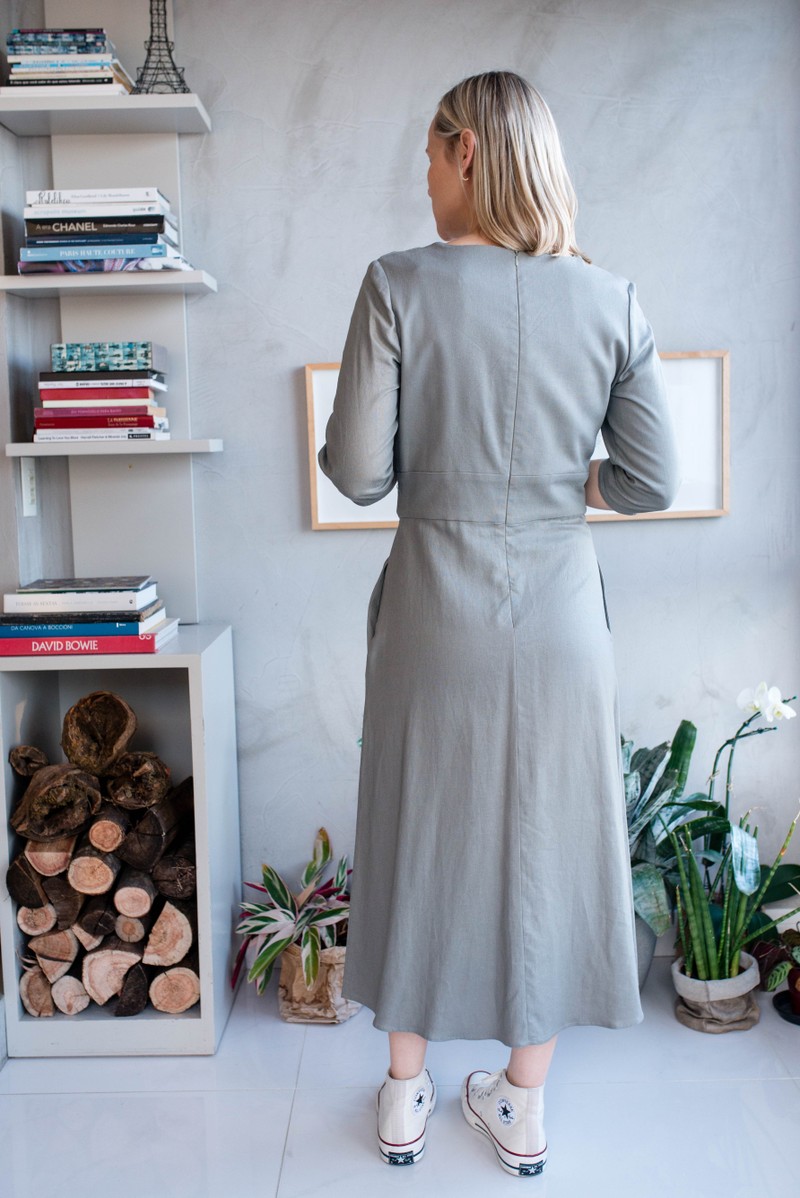 Vestido Organic Fendi 