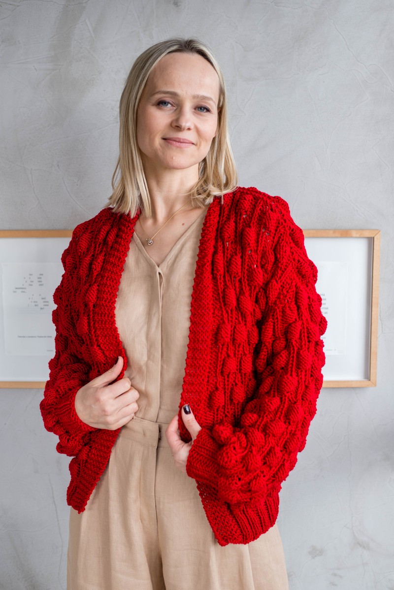 Cardigan Antera Rouge