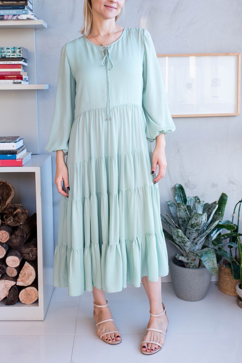 Vestido ARES Menta 