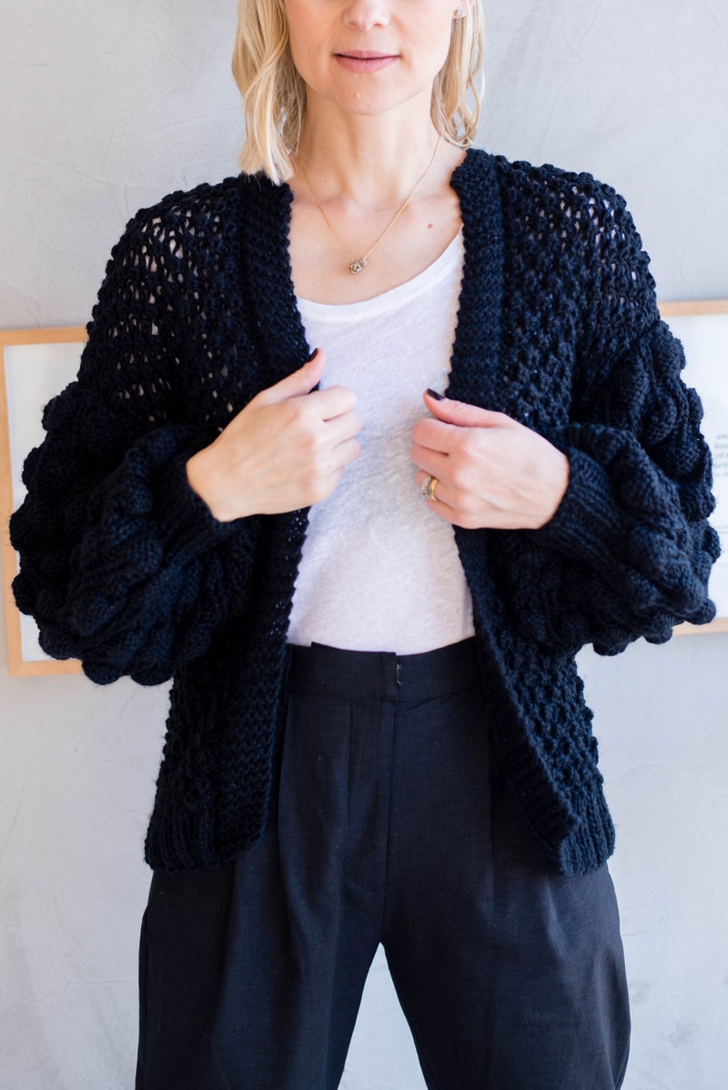 Cardigan Eclipse Noir