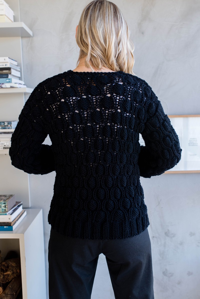 Cardigan Columba Noir