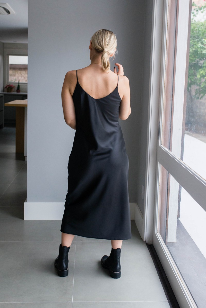 Slip Dress Noir 