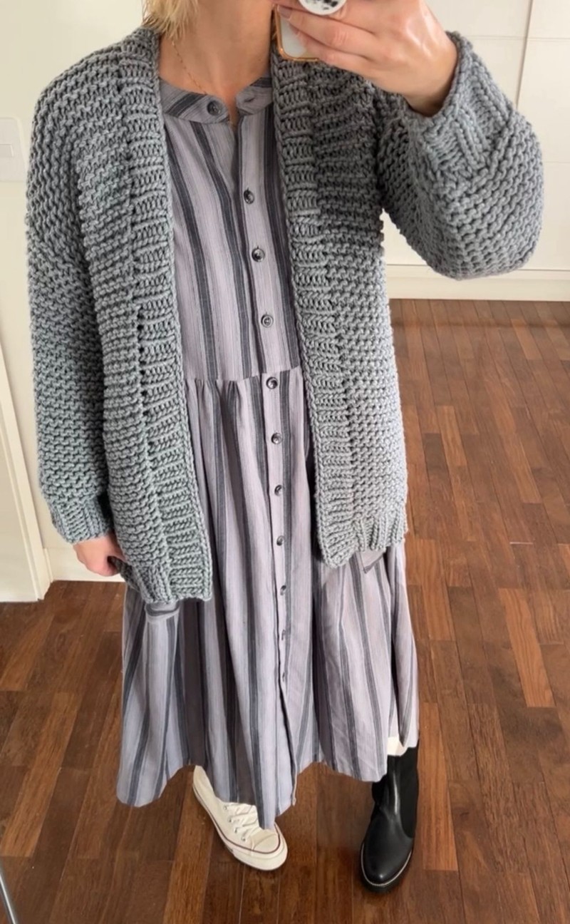 Vestido Comfy Gris