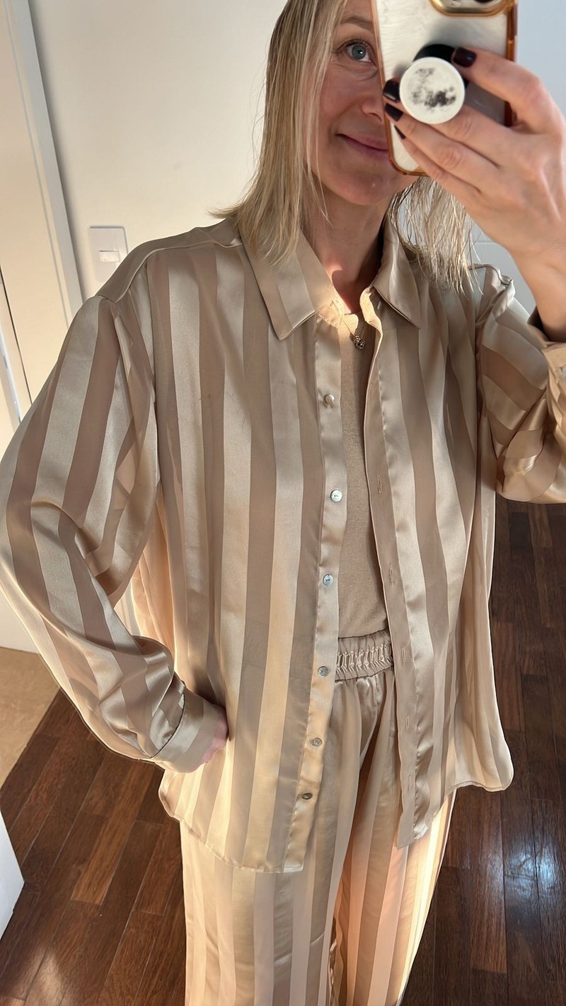 Camisa Gold Stripes